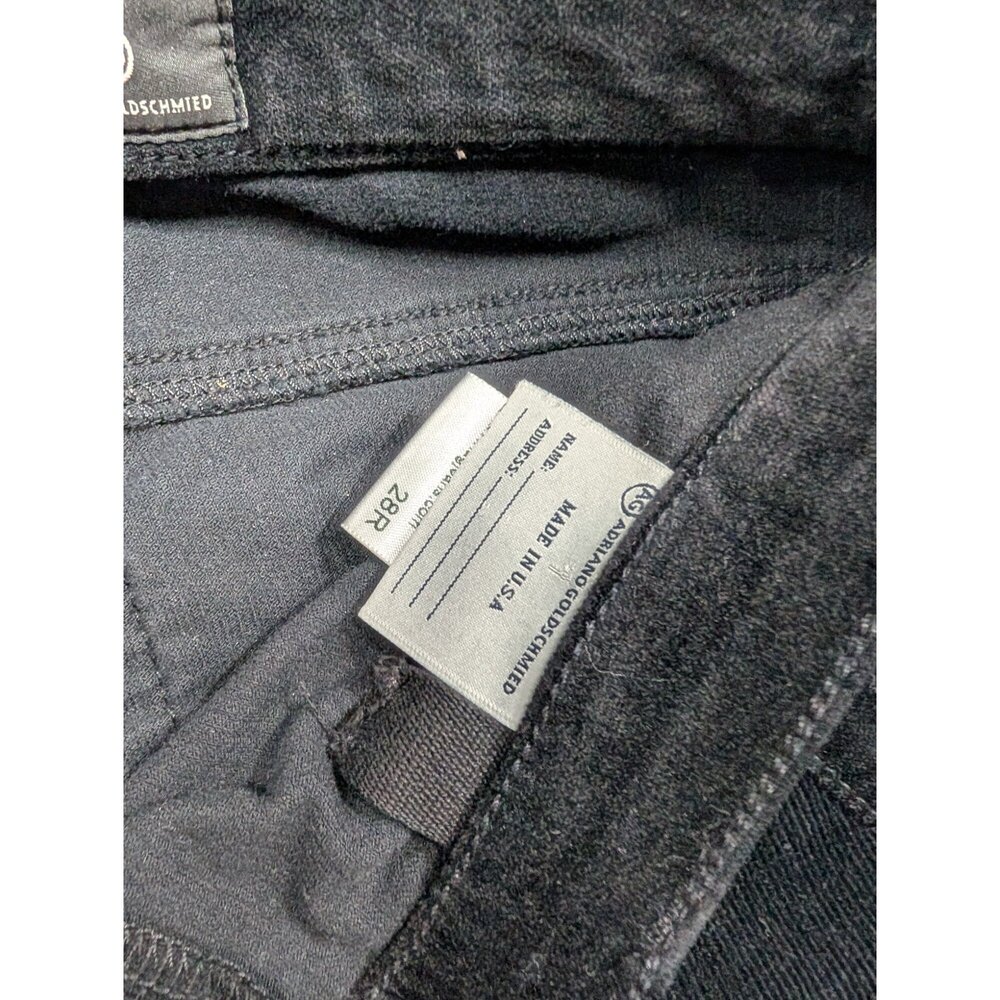 AG Adriano Goldschmied Stevie Ankle Jodhpur Cord 28R Slim Straight